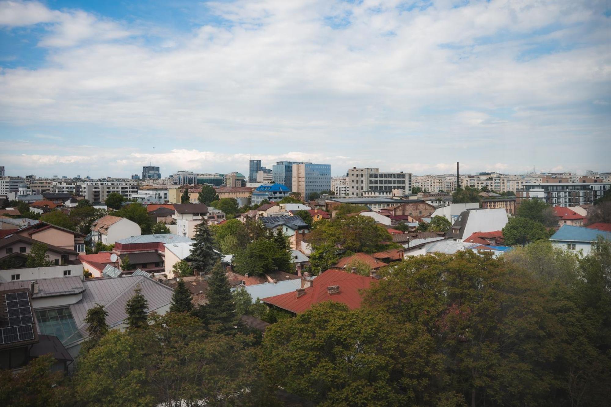 Sincai City Center Apartment Bukares Bagian luar foto